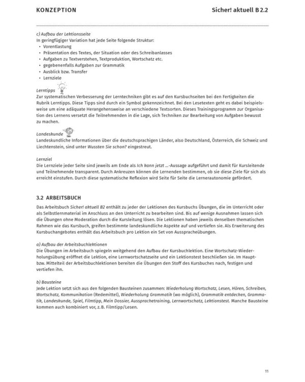 Sicher! aktuell B2.2. Lehrerhandbuch. Deutsch als Fremdsprache