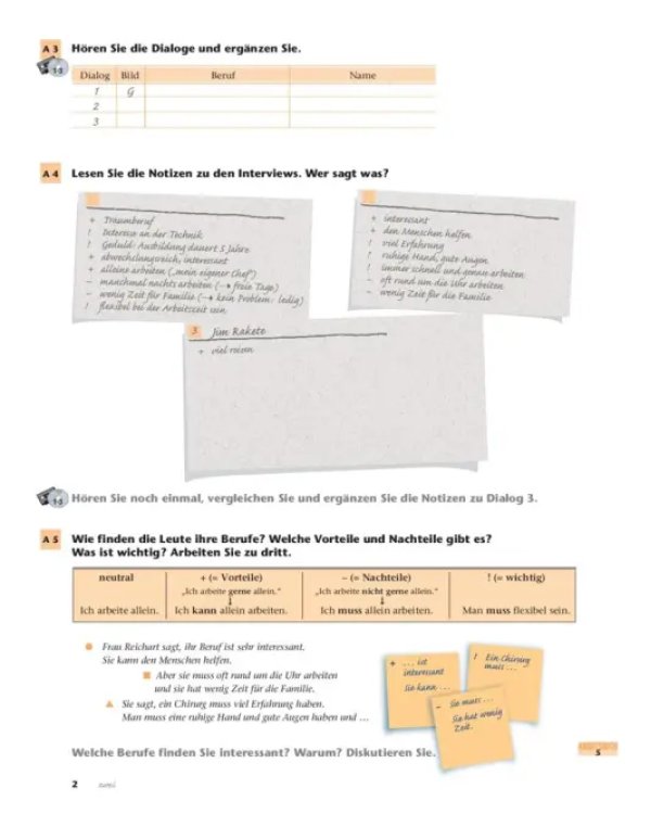 Tangram aktuell 1 – Lektion 5–8. Kursbuch + Arbeitsbuch mit Audio-CD zum Arbeitsbuch