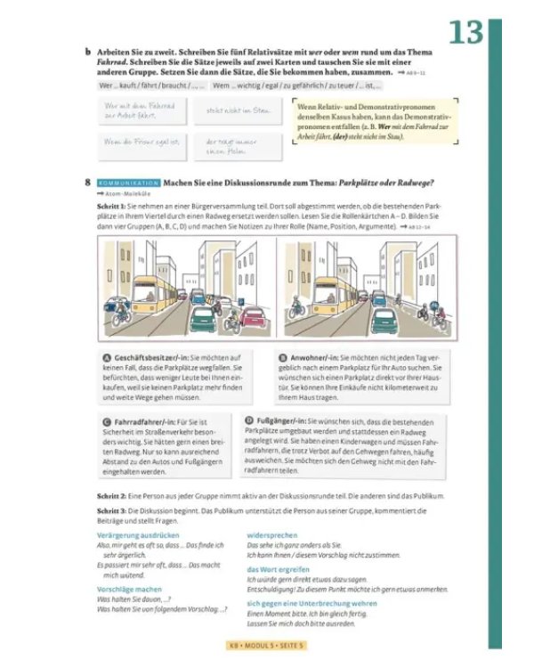 Vielfalt B2.2. Kurs- und Arbeitsbuch plus interaktive Version. Deutsch als Fremdsprache