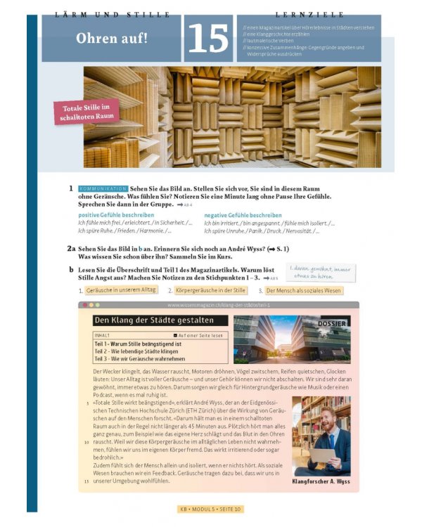 Vielfalt B2.2. Kurs- und Arbeitsbuch plus interaktive Version. Deutsch als Fremdsprache