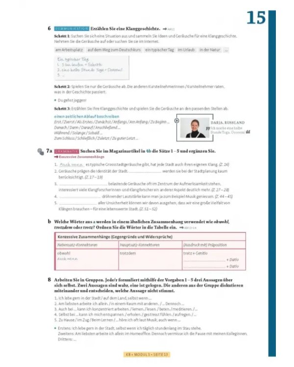 Vielfalt B2.2. Kurs- und Arbeitsbuch plus interaktive Version. Deutsch als Fremdsprache