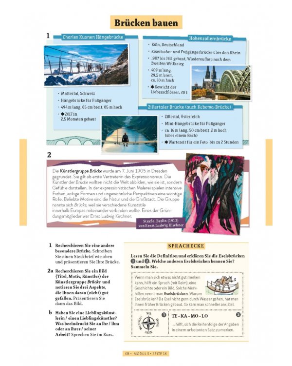 Vielfalt B2.2. Kurs- und Arbeitsbuch plus interaktive Version. Deutsch als Fremdsprache