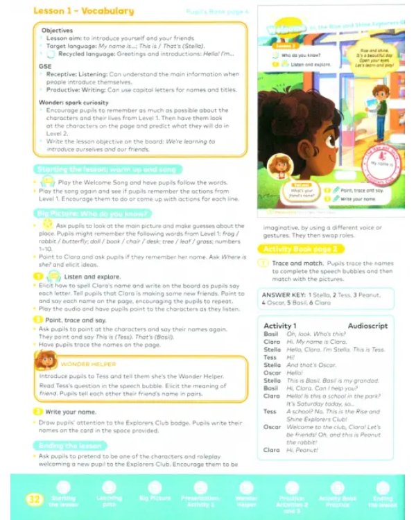 Rise and Shine. Level 2. Teacher's Book with Pupil's eBook, Activity eBook, Presentation Tool