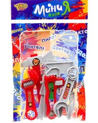 Набор строительных инструментов, 9 предметов