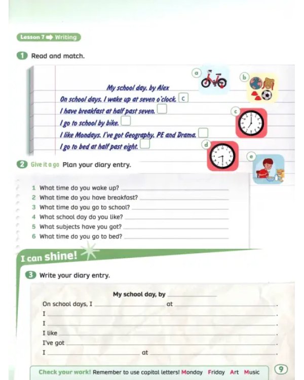 Rise and Shine. Level 3. Activity Book with eBook