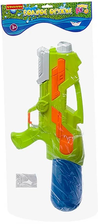 Наше Лето Водный пистолет с помпой, светло-зелёный