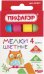 Мел цветной, 4 штуки, квадратный