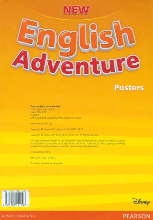New English Adventure New English Adventure. Starter B. Posters