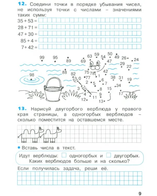 Математика. 2 класс. Рабочая тетрадь. В 4-х частях. Часть 2