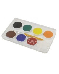 Краски акварельные Colour, 8 цветов, сухие