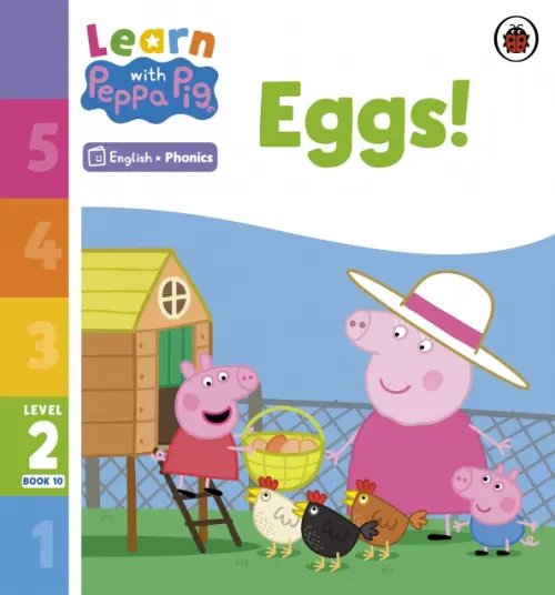 Learn with Peppa Eggs! Level 2 Book 10
