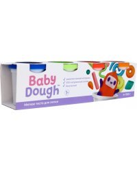 Тесто для лепки Baby Dough, 4 цвета
