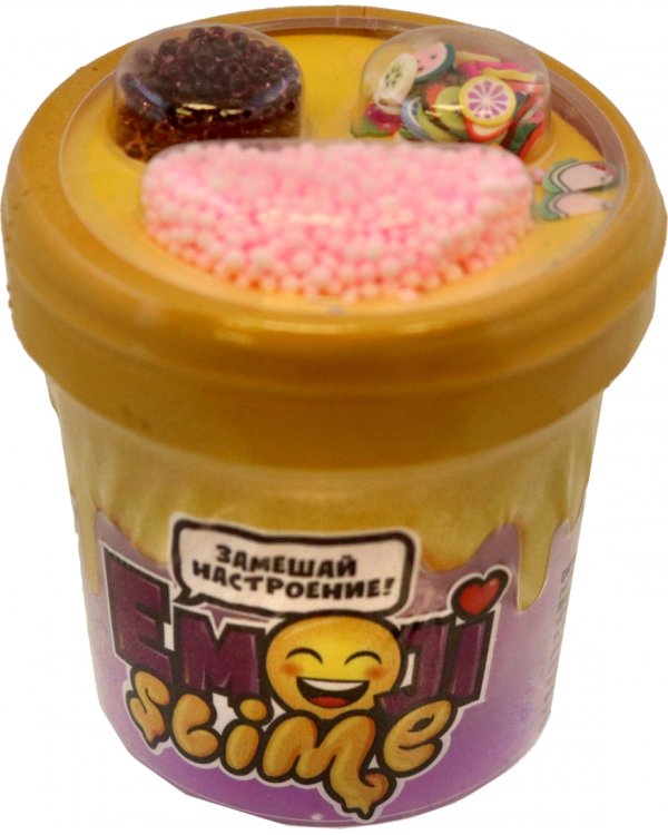 Набор слайм с добавками 120 мл, фиолетовый