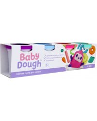 Тесто для лепки Baby Dough, 4 цвета