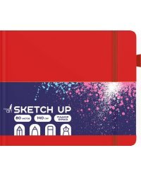 Скетчбук Sketch Up. Красный, 80 листов