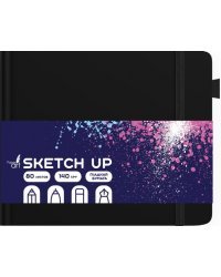 Скетчбук Sketch Up. Черный, 80 листов