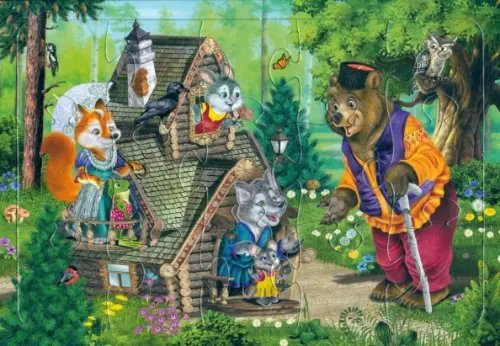 Пазл Теремок, 15 элементов