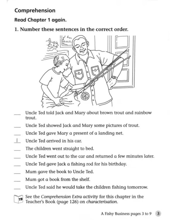 A Fishy Business. Workbook