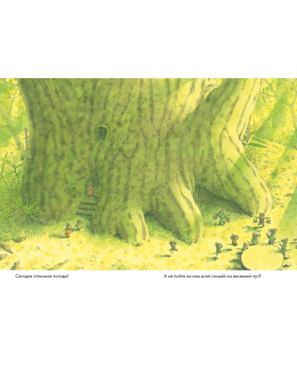 14 лесных мышей. Пикник