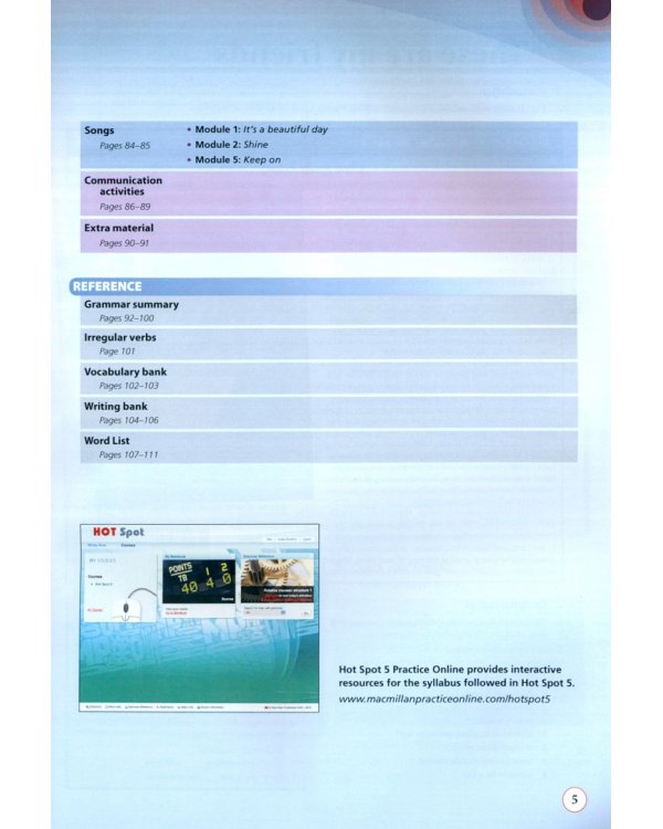 Hot Spot 5. Student's Book