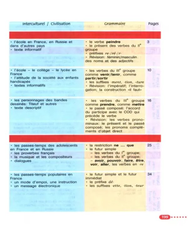Французский язык. 6 класс. Учебник