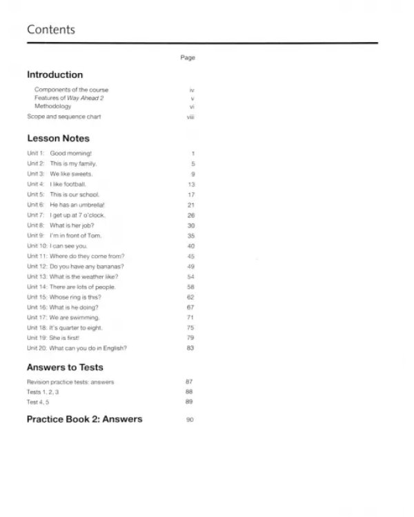 Way Ahead 2. Teacher's Book