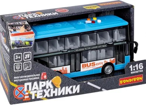 Парк Техники Инерционная машина Автобус двухэтажный
