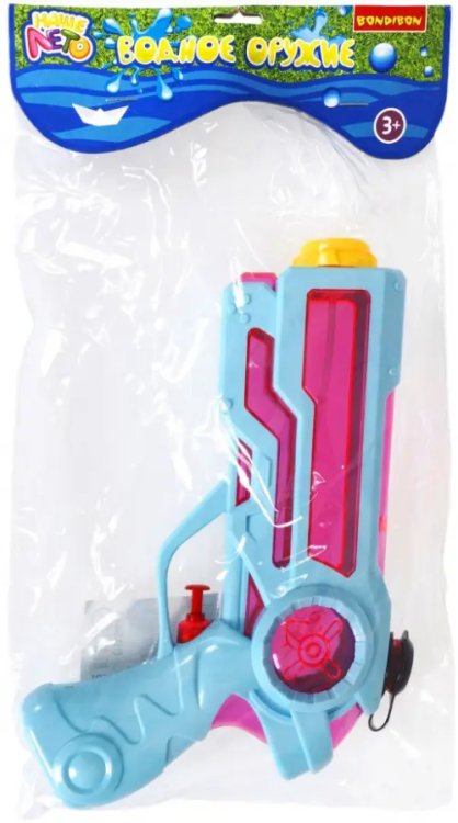 Наше Лето Водный пистолет, голубой с розовым