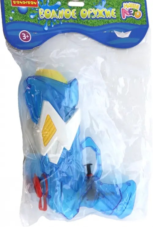 Наше Лето Водный пистолет, прозрачный голубой