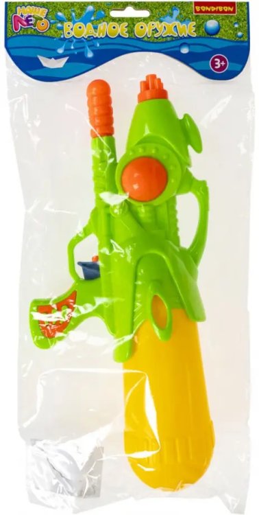 Наше Лето Водный пистолет с помпой, зелёный