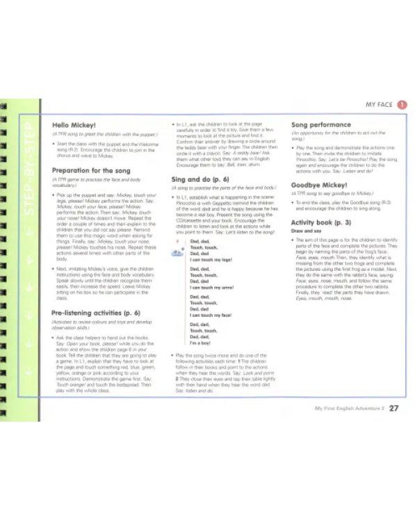 My First English Adventure. Level 2. Teacher's Book