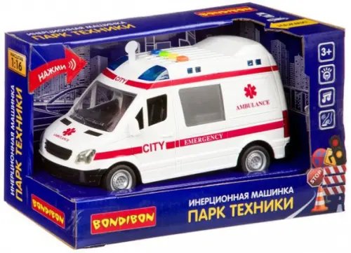 Парк Техники Инерционная машина Скорая