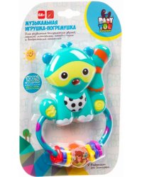 Игрушка-погремушка музыкальная Енот