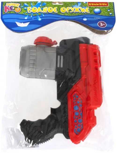 Водный пистолет c автоматической стрельбой, красный