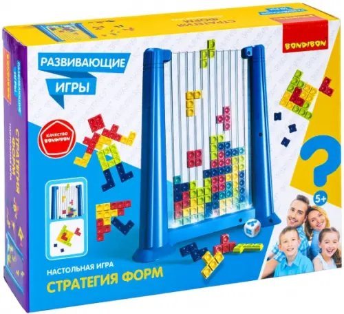 Игра настольная развивающая. Стратегия форм