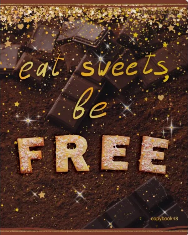 Тетрадь Sweet Life, А5, 48 листов, клетка, в ассортименте