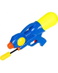 Водный пистолет с помпой, синий