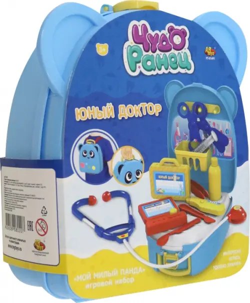 Чудо-ранец Медвежонок-панда. Юный доктор