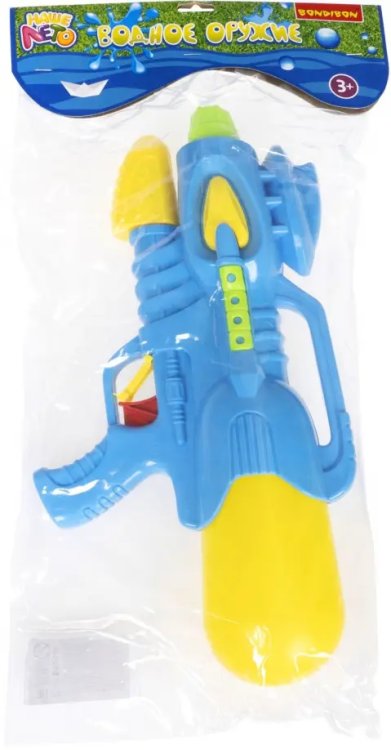 Наше Лето Водный пистолет с помпой, синий