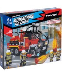 Конструктор Машина со спасателями, 432 детали