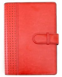 Ежедневник-органайзер полудатированный Сариф, красный, А5+