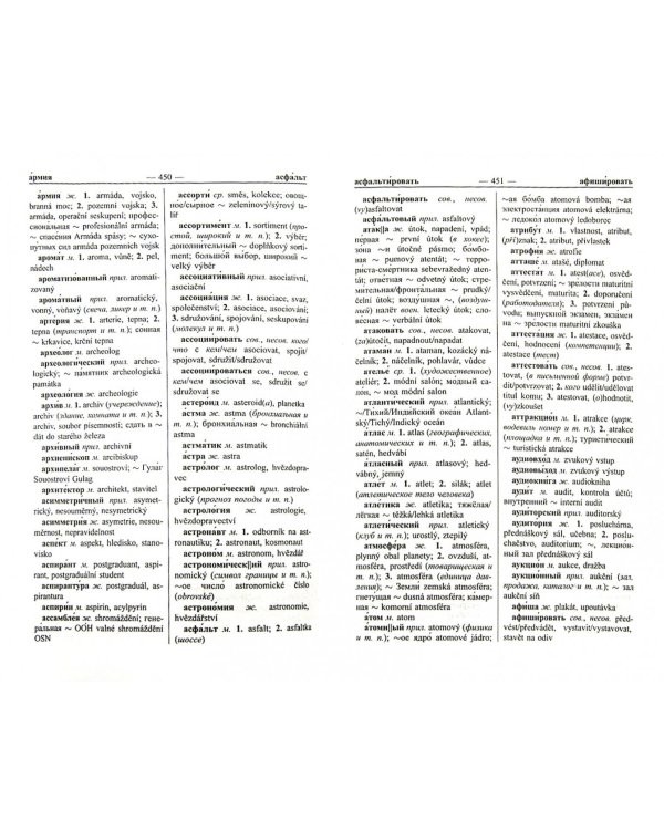 Новый чешско-русский и русско-чешский словарь