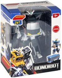 Трансформер BONDIBOT 2 в 1. Робот-автобус, чёрный