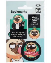 Закладки магнитные для книг Funny pag, 3 штуки