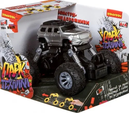 Парк Техники Инерционный джип 4WD на пружинной подвеске
