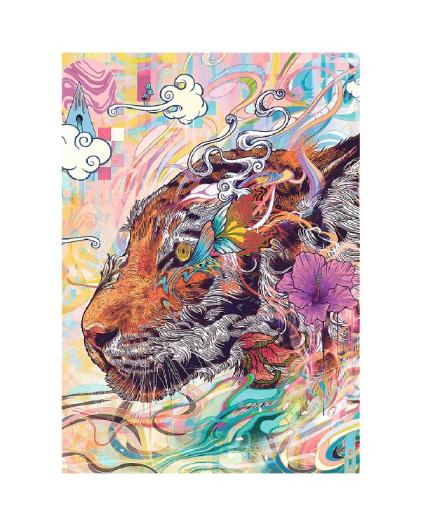 Puzzle-500 Голова тигра