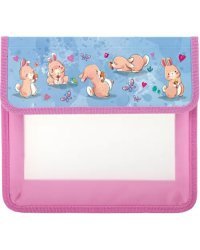 Папка для тетрадей Bunnies, А5, 2 отделения