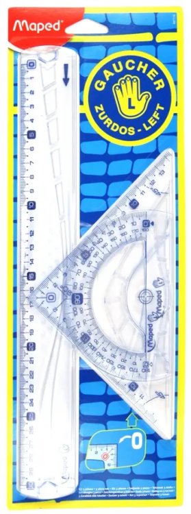 Набор чертежный Geometric для левши Набор чертежный Geometric для левши
