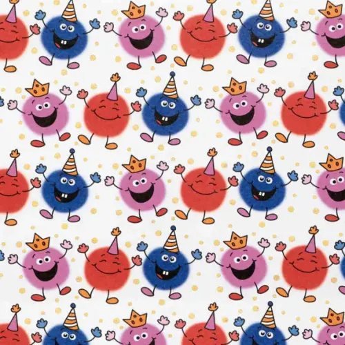 Упаковочная бумага Бумага упаковочная Весёлые человечки (79439)