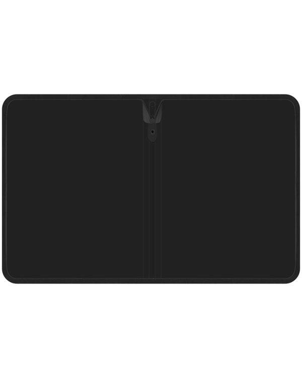 Папка на молнии DoubleBlack, А5+, черная